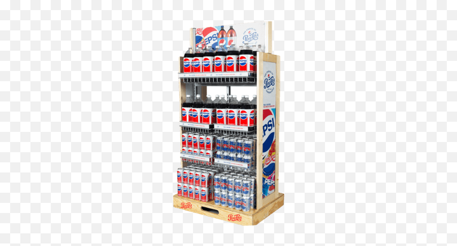 Custom Retail Display Stands - Lego Emoji,Pepsi Holiday Emoji