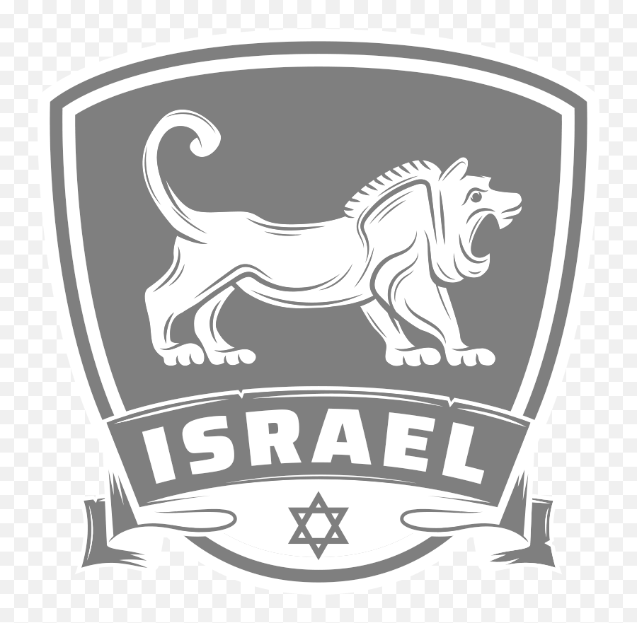 Lion Of Judah Jerusalem Emblem Emoji - Automotive Decal,Lion Emoji