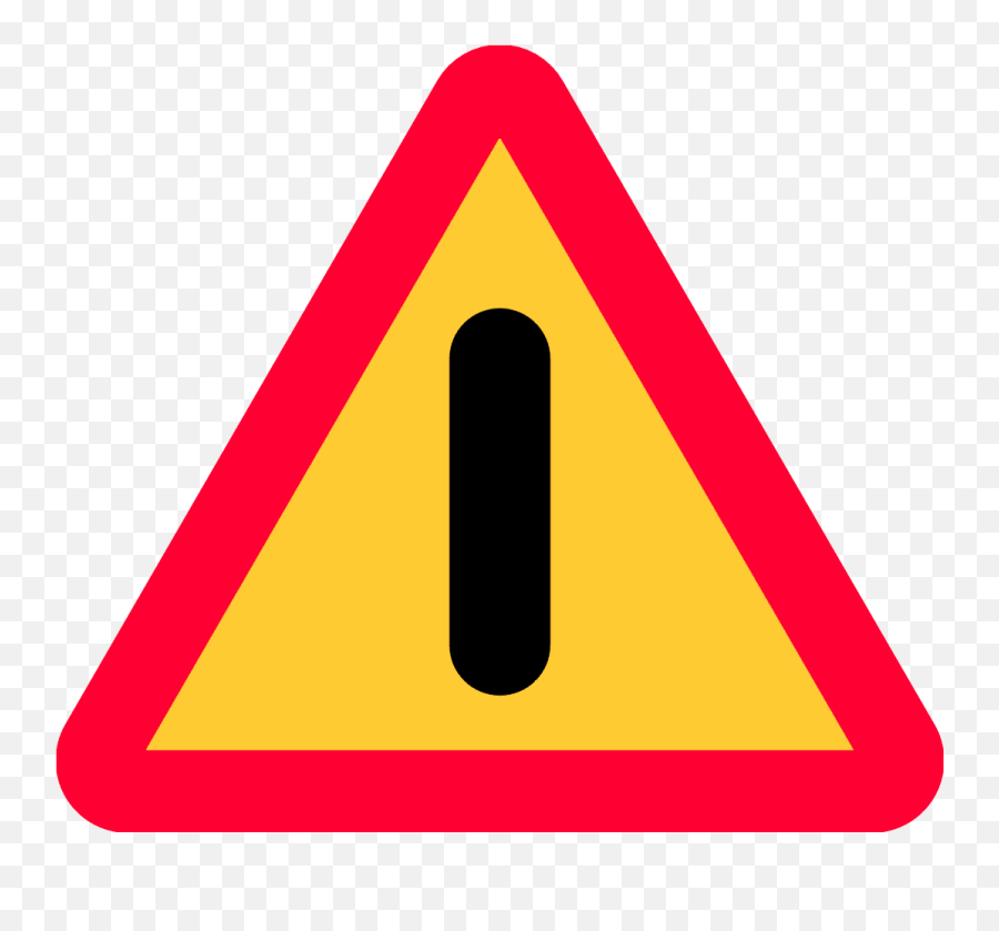 Varning For Annan Fara - Clip Art Library Varning För Annan Fara Emoji,Caution Emoji
