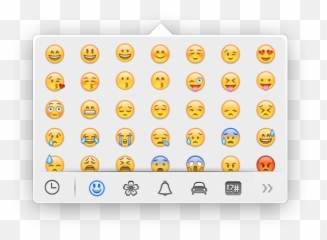 emoji Mac OS X - Iphone Smileys