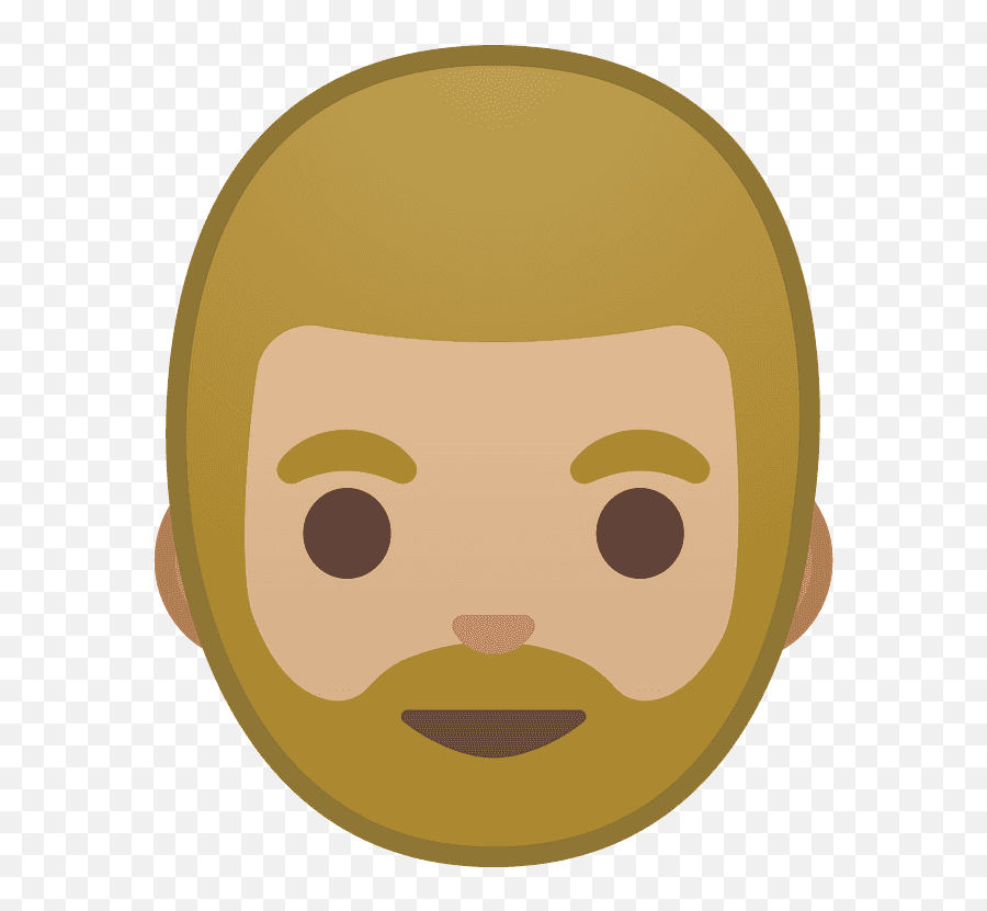 Man Emoji Clipart - Happy,Mustache Man Emoji