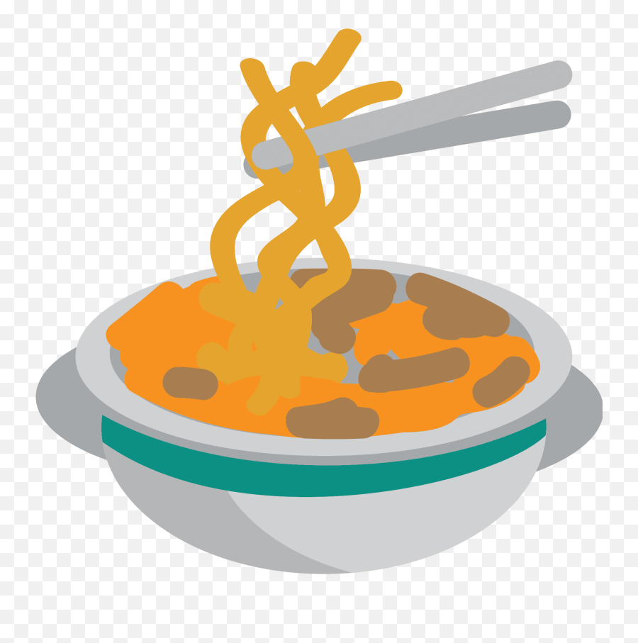 Steaming Bowl Emoji Clipart - Junk Food,Bowl Of Rice Emoji