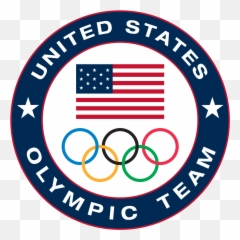 Team Usa Olympics - Transparent Logo Emoji