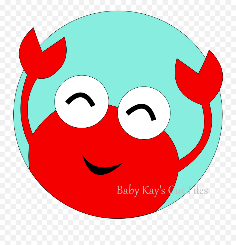 Cut File - Baby Crab Png Emoji,Frame With An X Emoji