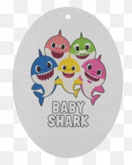 Baby Shark Air Freshener - Baby Shark Wallpaper Hd Emoji,Shark Emoticon