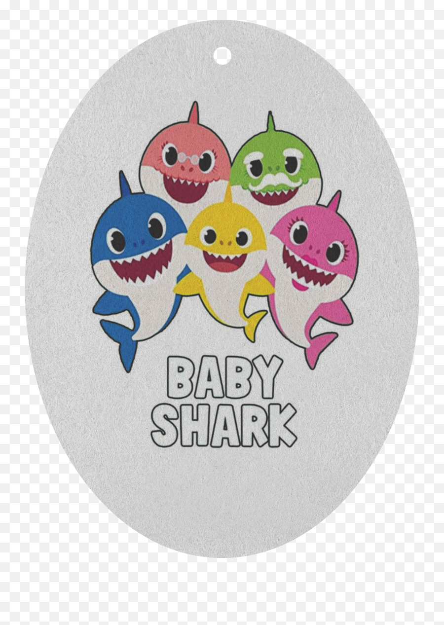 Baby Shark Air Freshener - Baby Shark Wallpaper Hd Emoji,Shark Emoticon