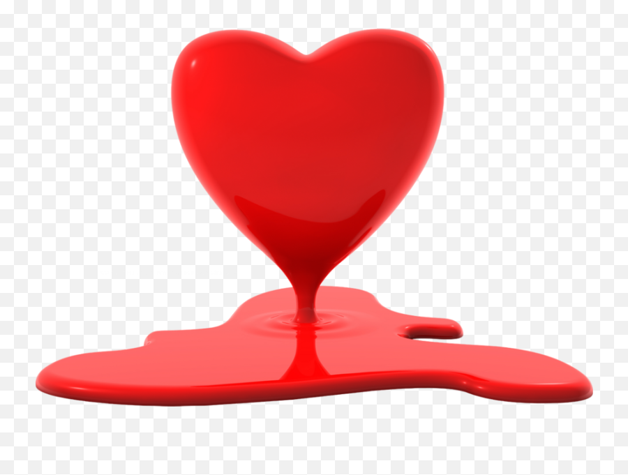Melting Heart Clipart - Heart Bleeds Emoji,Melting Heart Emoji