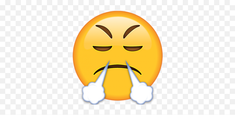 Photos Or Logo Printing Keyrings - Angry Emoji Transparent Background,Smoke Nose Emoji