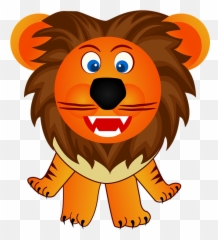 Free Lion Animal Vectors - Facts About Lions Family Emoji
