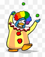 Clown Suit - Club Penguin Outfit Emoji
