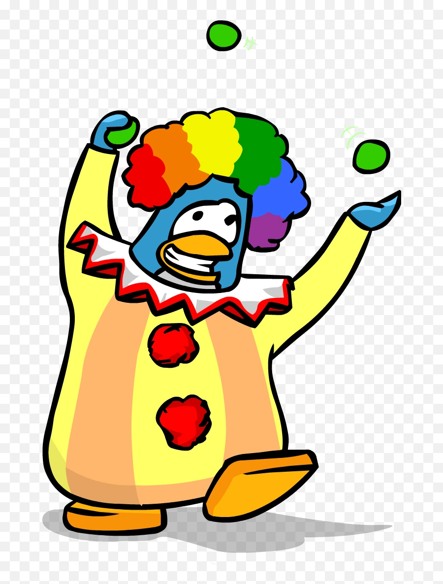 Clown Suit - Club Penguin Clown Outfit Emoji,Clown Emoji Meme