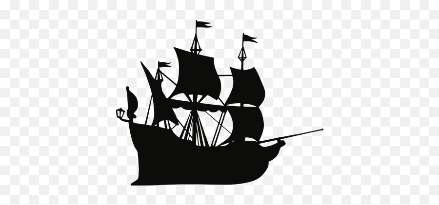 Free Ship Boat Vectors - Black Pearl Ship Drawing Emoji,Flag Ship Emoji