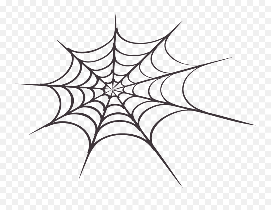 Spider Web Clipart 9 2 - Spider Web Clipart No Background Emoji,Spider Web Emoji