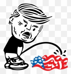 Drawmark New Trump Peemoji - Piss On Ford Sticker Decals,Trump Emoji