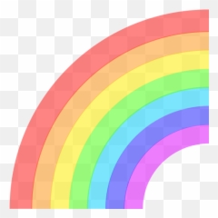 Rainbow Emoji For Facebook Email Sms - Transparent Rainbow Emoji,Gay Flag Emoji