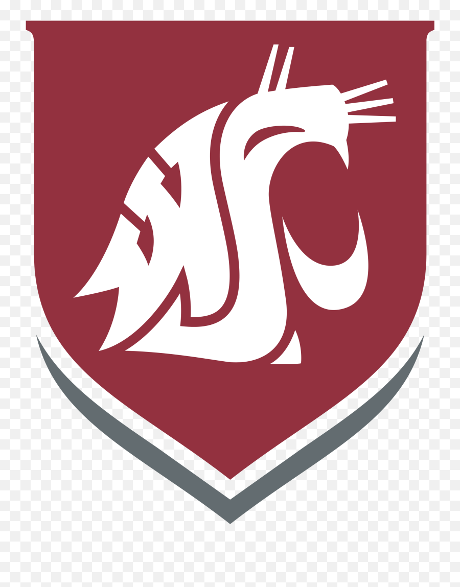 Washington State Cougars Clipart - Washington State University Background Emoji,Cougar Emoji