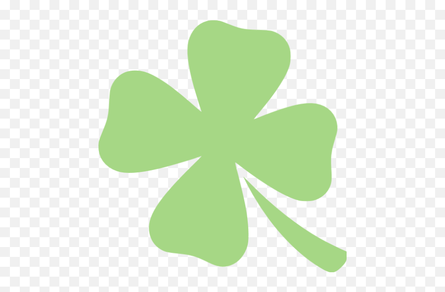 Guacamole Green Clover Icon - Free Guacamole Green Gamble Icons Four Leaf Clover Symbol Emoji,Shamrock Emoticon