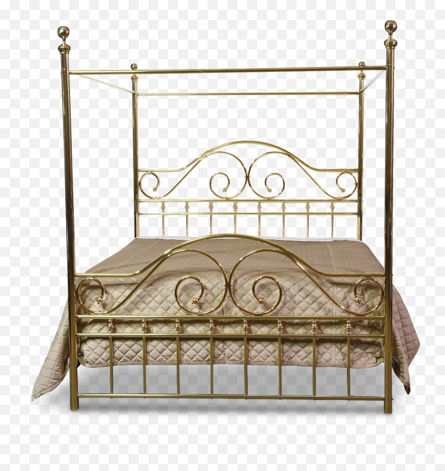 447 Friendship Iron Side Table - Brass Beds Of Virginia Full Size Emoji,Emoji Bedding
