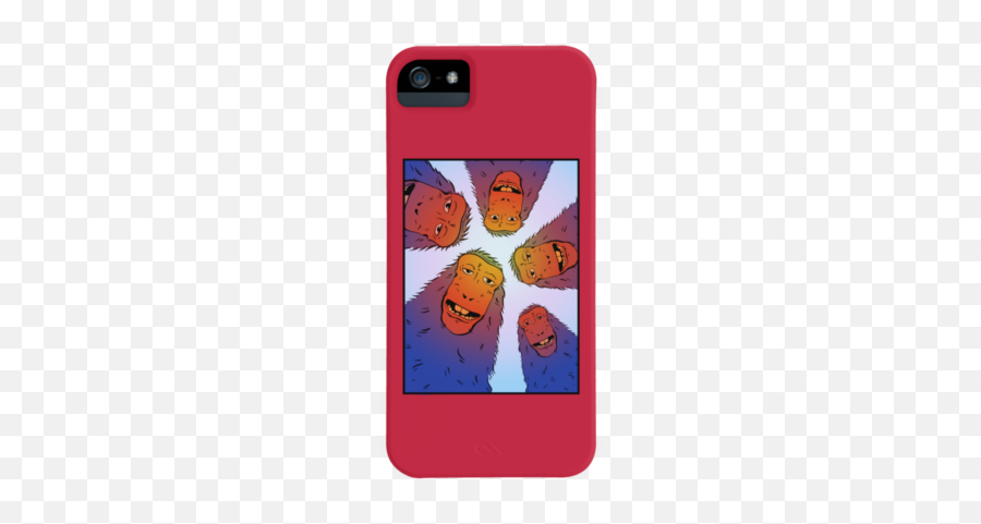 Best Pink Monkey Phone Cases Design By Humans - Smartphone Emoji,Rubber Duck Emoji