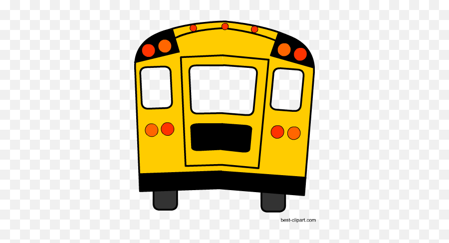 Free School And Classroom Clip Art - School Bus Back Clip Art Emoji,School Bus Emoji