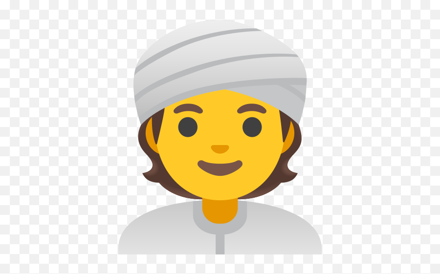 Person Wearing Turban Emoji - Nonbinary Phone,Hug Emoji Copy And Paste