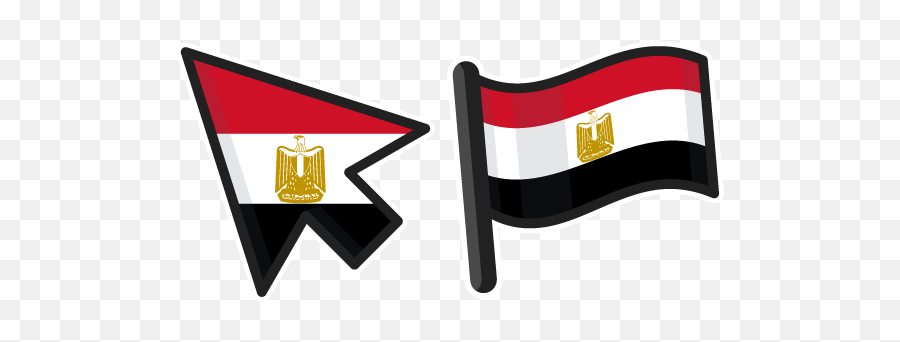 Egypt Flag - Syria Flag Emoji,Egyptian Flag Emoji