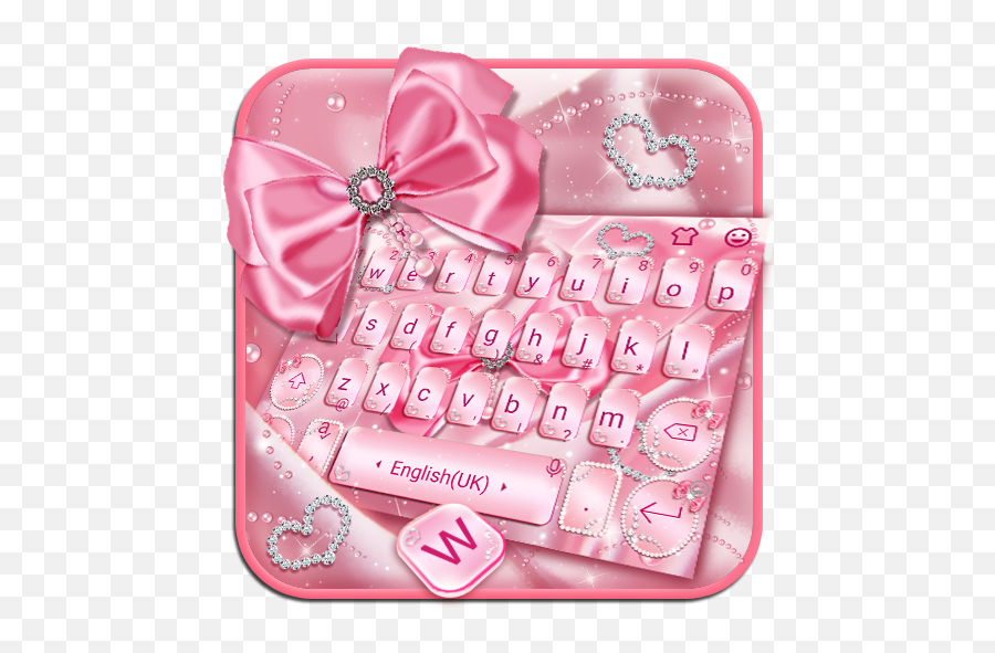 Silk Pink Bow Keyboard Theme Hacks Qu0026a Cheats And Tricks - Bow Emoji,Pink Bow Emoji