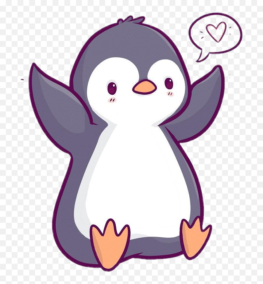 Penguins Sticker Challenge On Picsart - Cute Penguin Emoji,Penguins Emoji