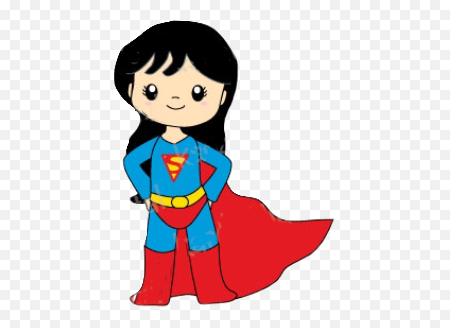 Superwoman Freetoedit - Clipart Superwoman Emoji,Superwoman Emoji