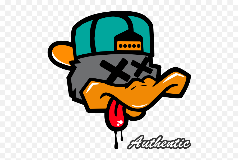 Free High Quality Hipster Duck Logo Png - Bad Boy Logo Vector Emoji,Duck Emoji Copy And Paste