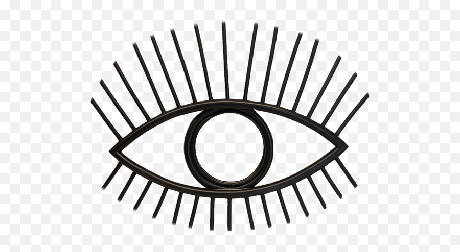 Evil Eye Mirrors - Evil Eye Clipart Black And White Emoji,Nazar Emoji