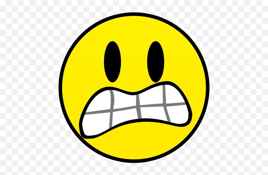Iconizer - Pain Smiley Emoji,Emoji Asustado