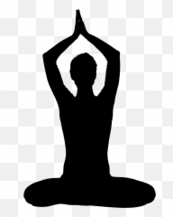 Moksha - Silhouette Yoga Png Emoji,Thinking Emoji Distorted
