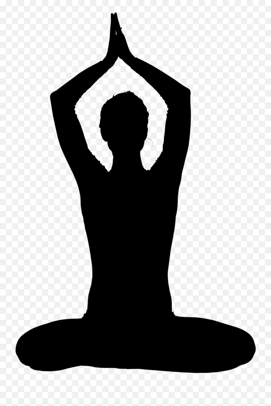 Moksha - Silhouette Yoga Png Emoji,Thinking Emoji Distorted