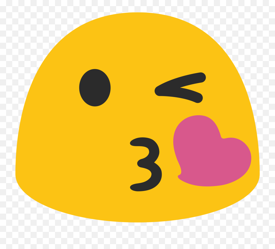 Emojis De San Valentín Para Sorprender - Android Kissy Face Emoji,Emojis De Whatsapp Uno Por Uno Corazon