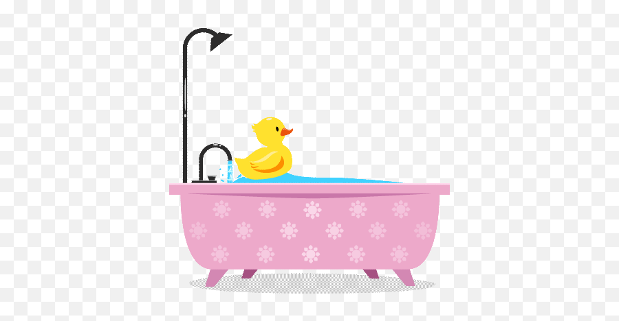 Bathroom Stickers For Android Ios - Bathtub Animated Gif Emoji,Emoji Bathroom