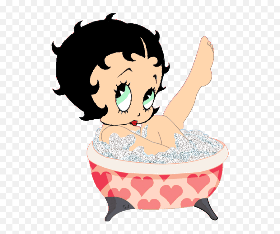 Top Bubble Bath Stickers For Android U0026 Ios Gfycat - Animated Betty Boop Emoji,Shower Emoji