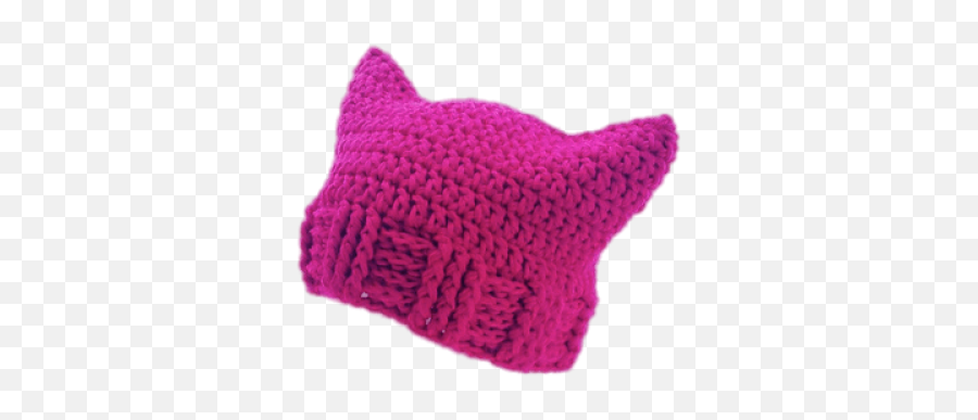 Download Free Png Crocheted - Pinkpussyhat Dlpngcom Pink Pussy Hat Png Emoji,Crochet Emoji
