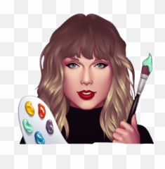 Taylorswiftedit Taylorswift13 Reput - Swift Stickers Png Emoji