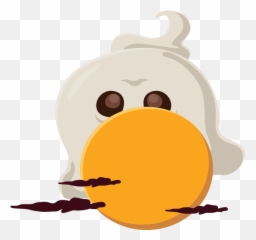 Spooky Wooky Emoji - Cartoon