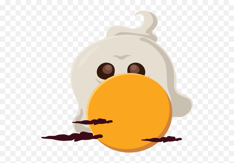 Spooky Wooky Emoji - Cartoon,Spooky Emoji