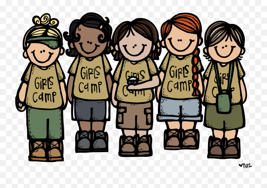 Girly Clipart Camper Girly Camper Transparent Free For - Girls Camp Clipart Emoji,Camping Trailer Emoji