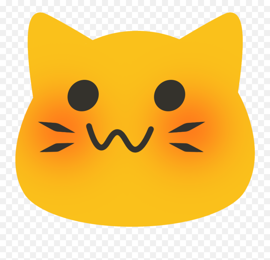 Blobs Emoji - Cat,Snickering Emoji