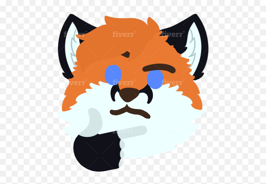 Draw Emoji Versions Of Your Character Or Furry By Ninjakaiden - Big,Thinking Emoji Png