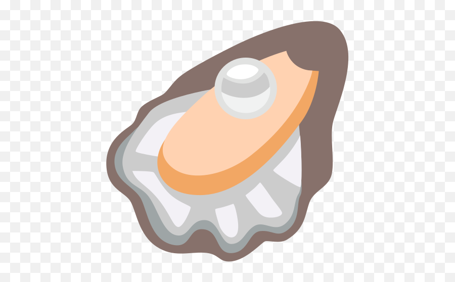 Oyster Emoji - Emoji Frutos Do Mar,Clam Emoji