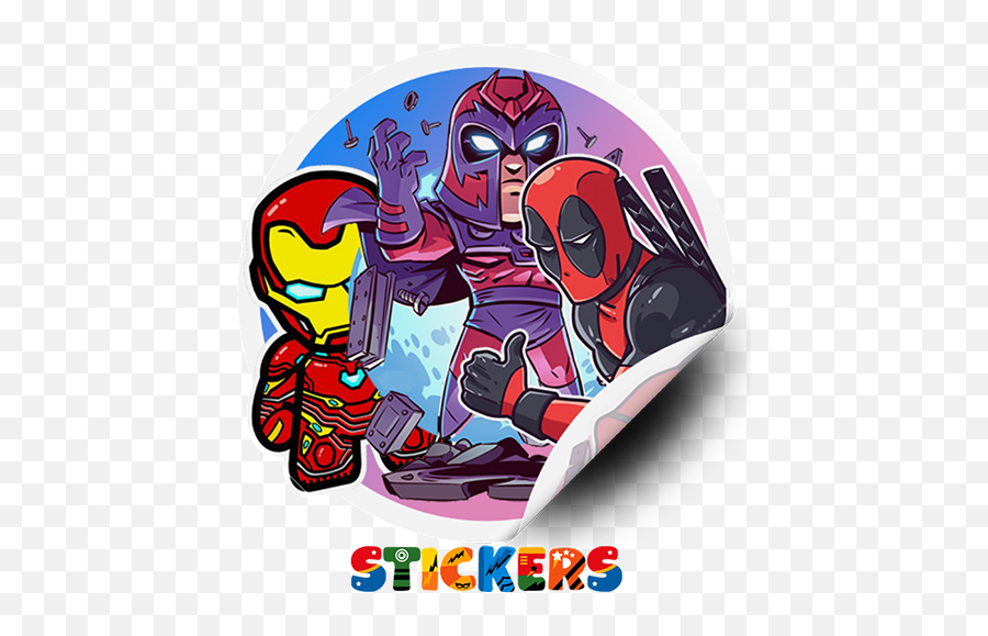 Superhero Super Stickers For Whatsapp 10 Apk Download - Com Avengers Emoji,Superhero Emojis For Android