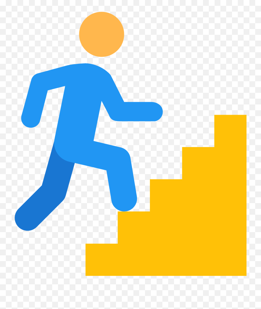 House Clipart Staircase House Staircase Transparent Free - Climbing Stairs Clipart Png Emoji,Stairs Emoji