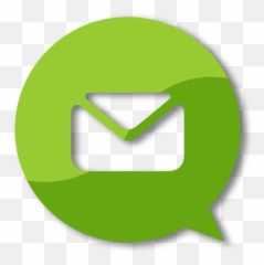 Iconos Redes Sociales De - Correo Png Verde Emoji