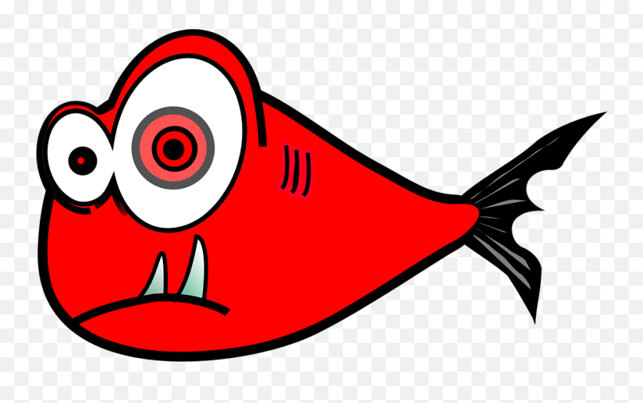 Loco Gráficos Vectoriales - Clipart Fish Red Emoji,Crow Emoji