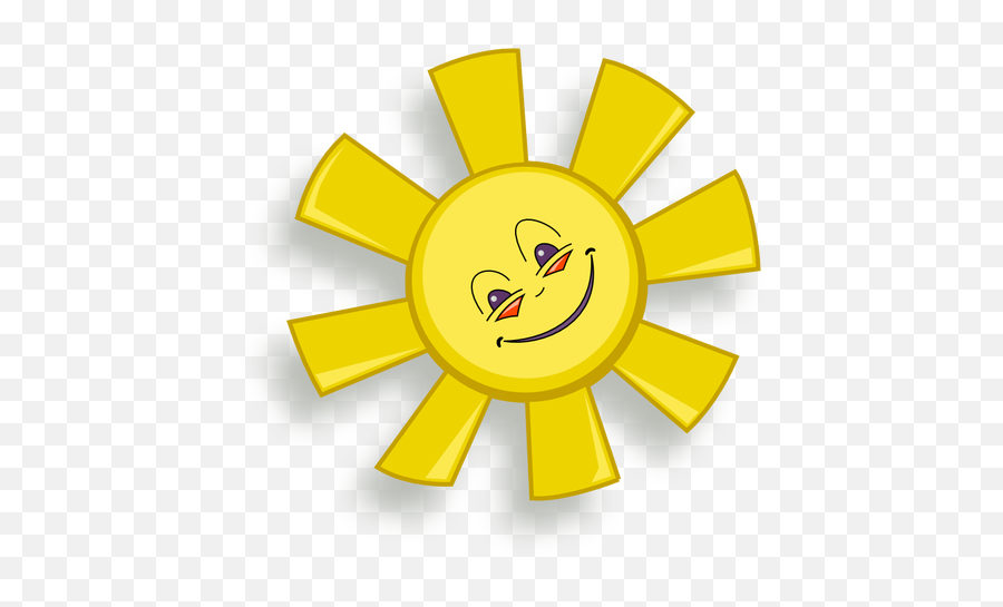 Happy Sun Vector Drawing - Sun Animated Gif Png Emoji,Crazy Emoji